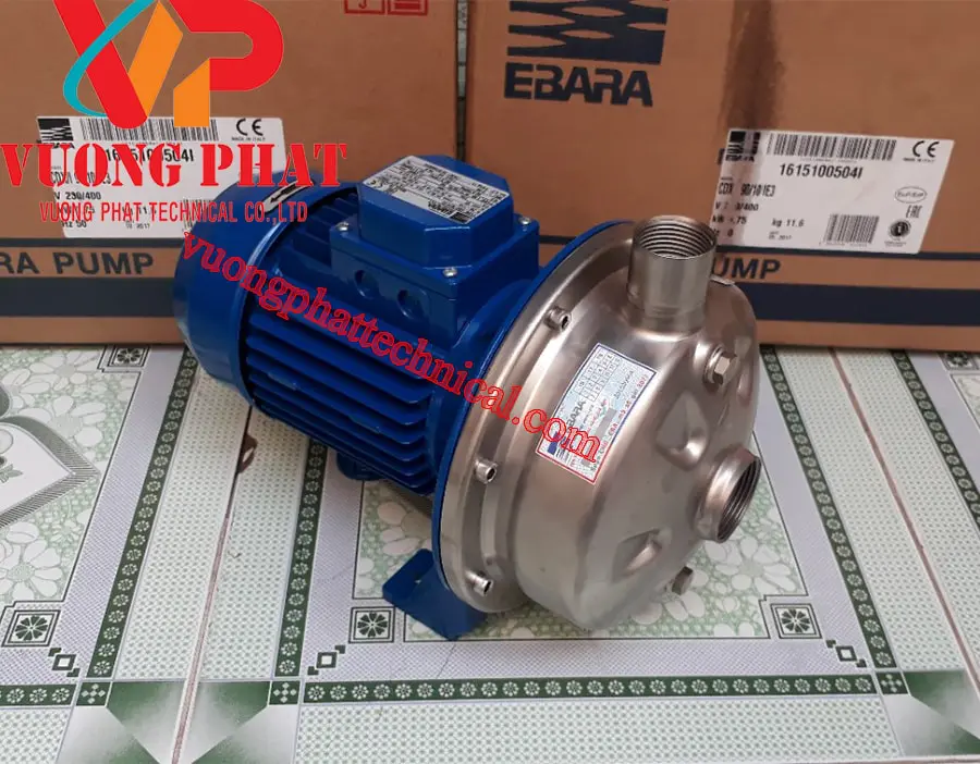 Bơm ly tâm trục ngang Ebara CDX 70/05