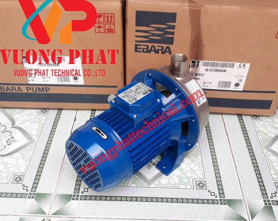 Bơm ly tâm trục ngang Ebara CDX 200/12