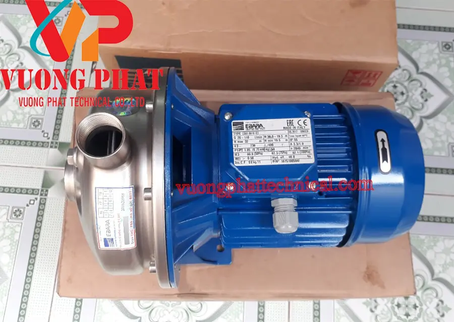 Bơm ly tâm trục ngang Ebara CDX 70/07