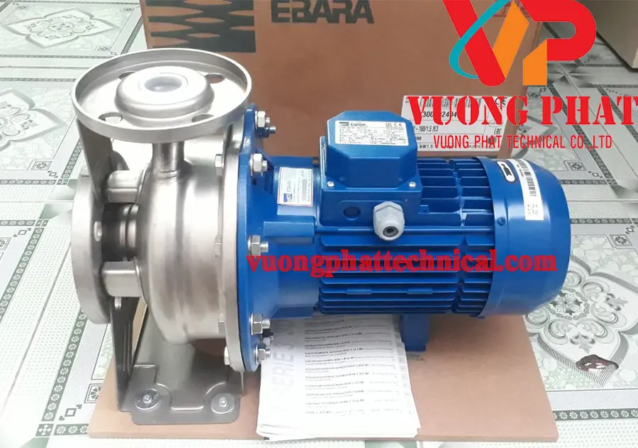 Bơm Ly Tâm Trục Ngang Ebara 3M 32-160/22