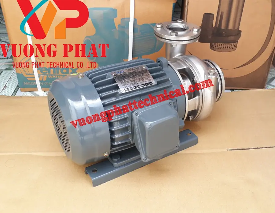 Bơm Ly Tâm Truc Ngang Đầu Inox Teco 3HP