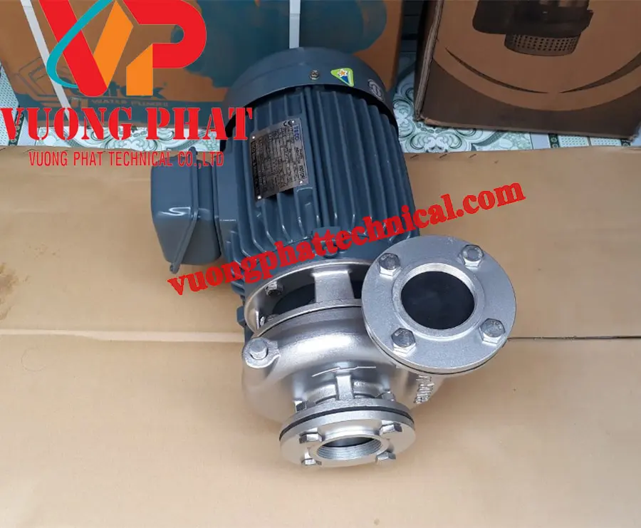 Bơm Ly Tâm Trục Ngang Inox Teco 25HP