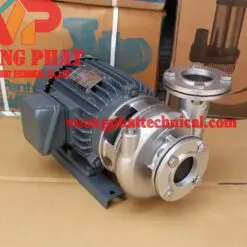 Bơm ly tâm trục ngang Teco đầu inox G-33-80 3HP