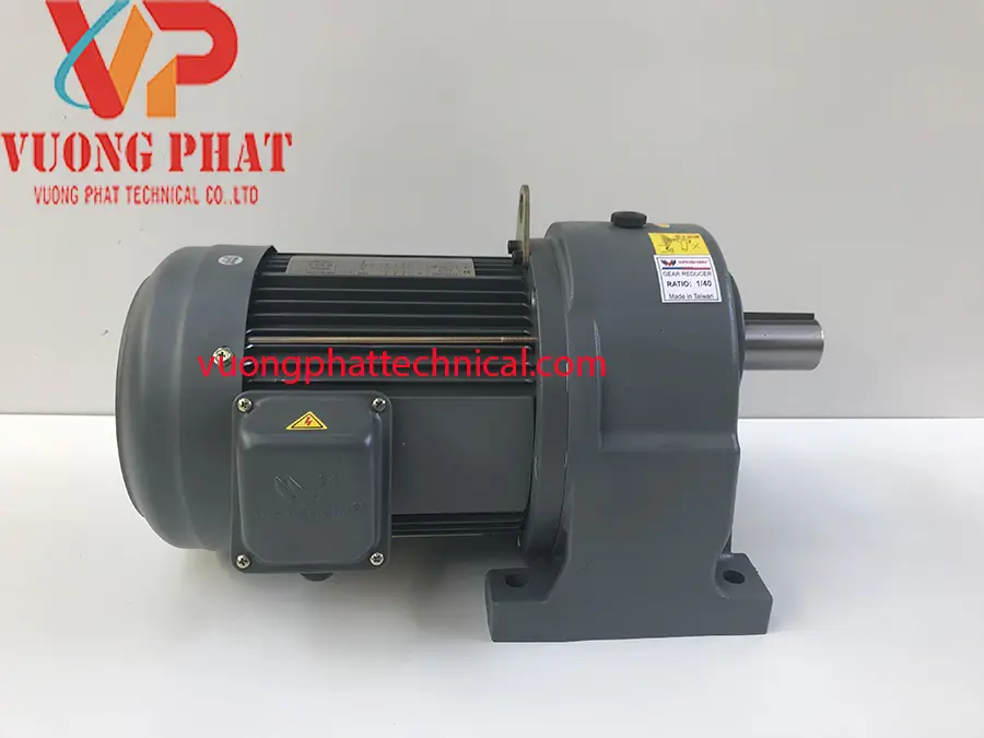 Motor giảm tốc wanshsin chân đế 1hp