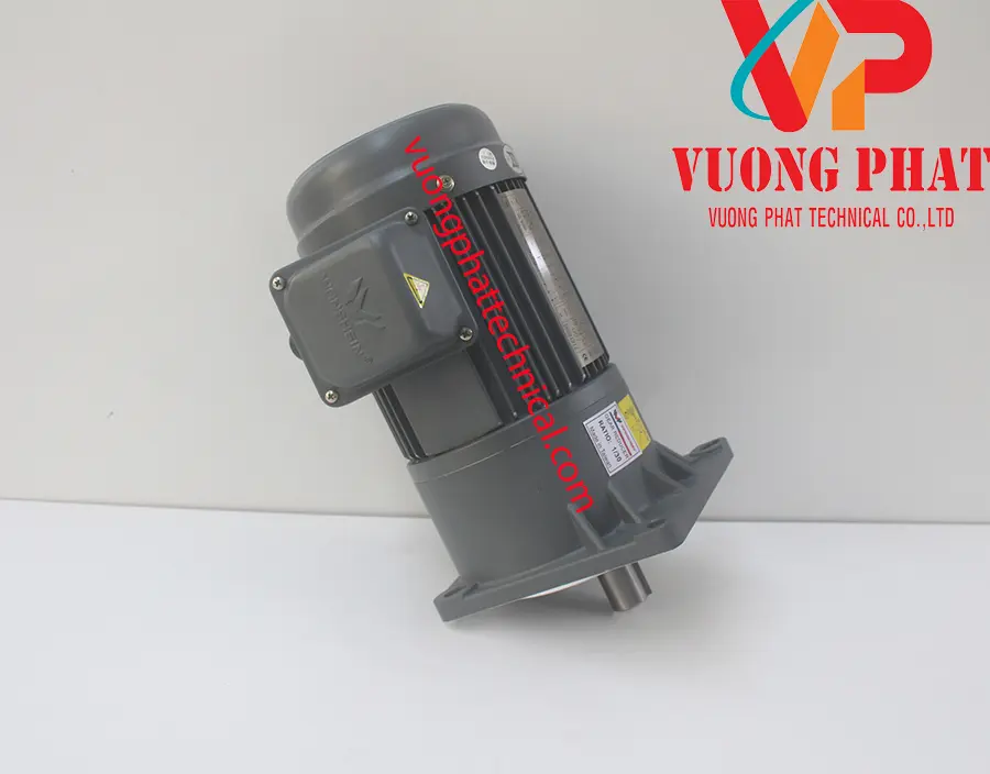 Motor giảm tốc wanshsin mạt bích 1/2HP