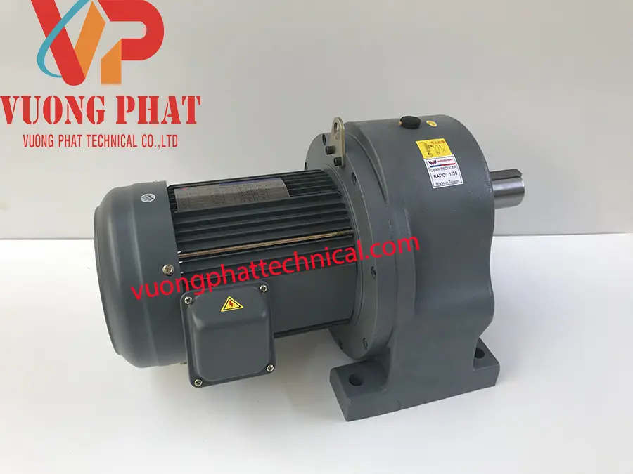 Motor giảm tốc Wanshsin chân đế 1HP