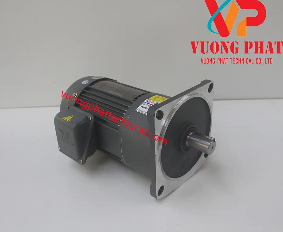 Motor giảm tốc Wanshsin mặt bích 1/2HP