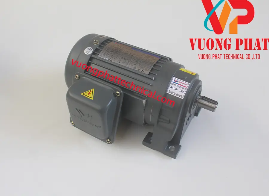 Motor giảm tốc chân đế wanshsin 1/4hp