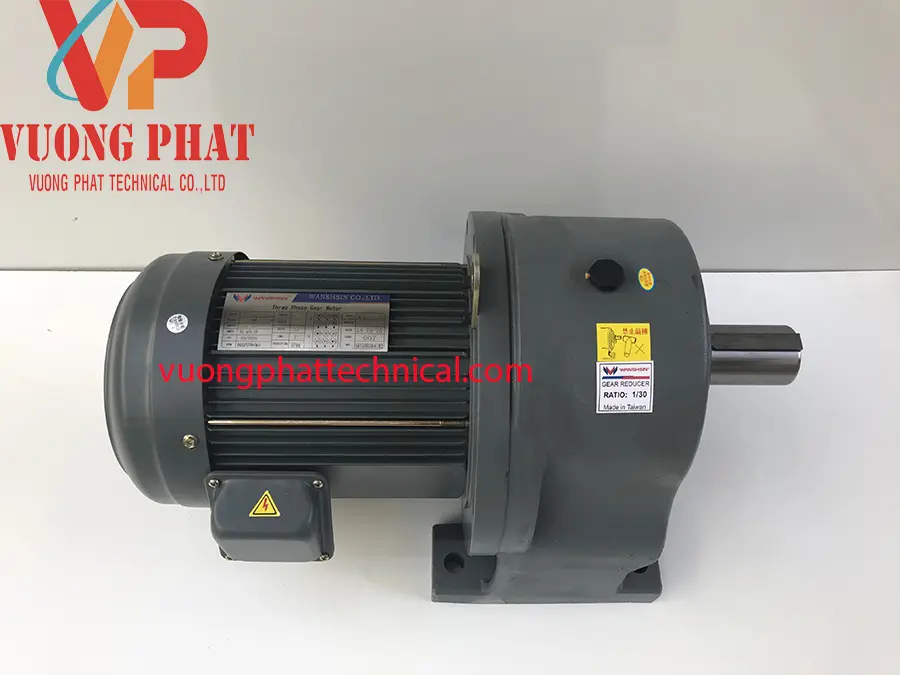 Motor giảm tốc wanshsin chân đế 3HP