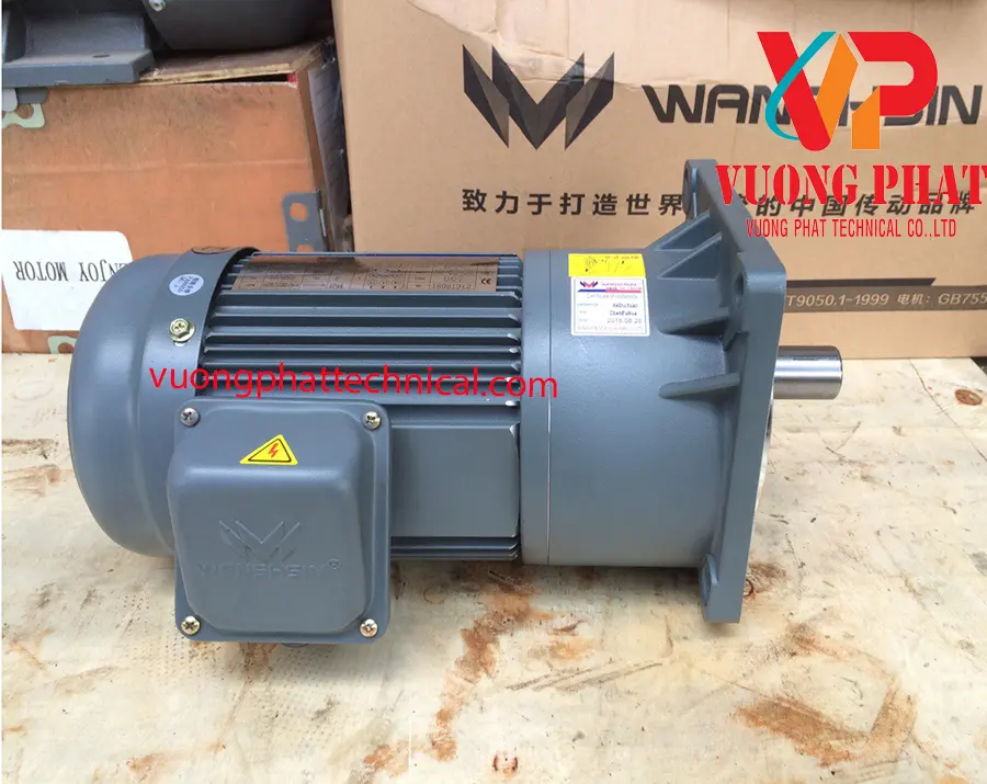 Motor giảm tốc wanshsin mặt bích 3HP