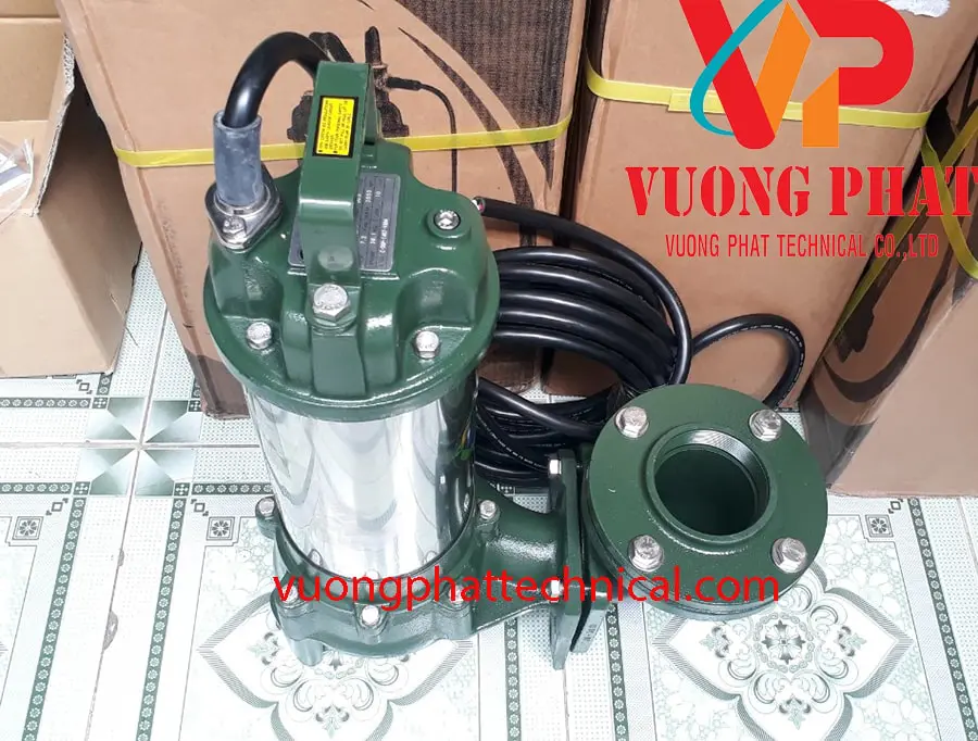 Bơm Chìm Nước Thải Evak EW-550E, Bơm nước thải Evak EW-5.50E 5HP