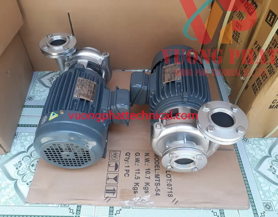 Bơm ly tâm Inox Teco AEEF 2HP