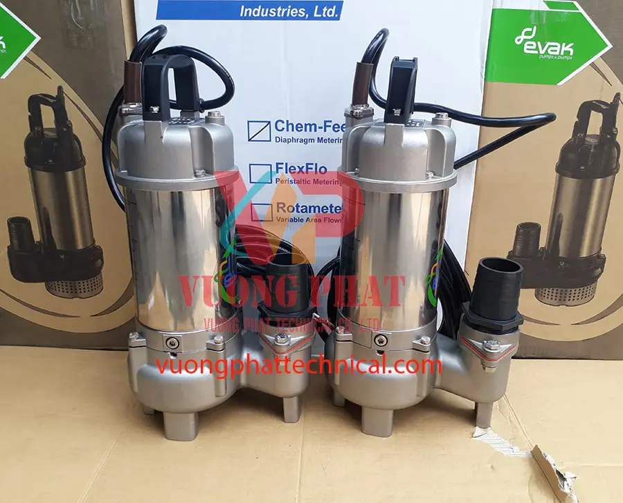 Bơm chìm nước thải Inox Evak EWS-510