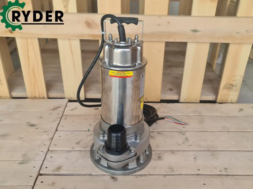 Bơm Chìm Nước Thải Inox Ryder KF-475A