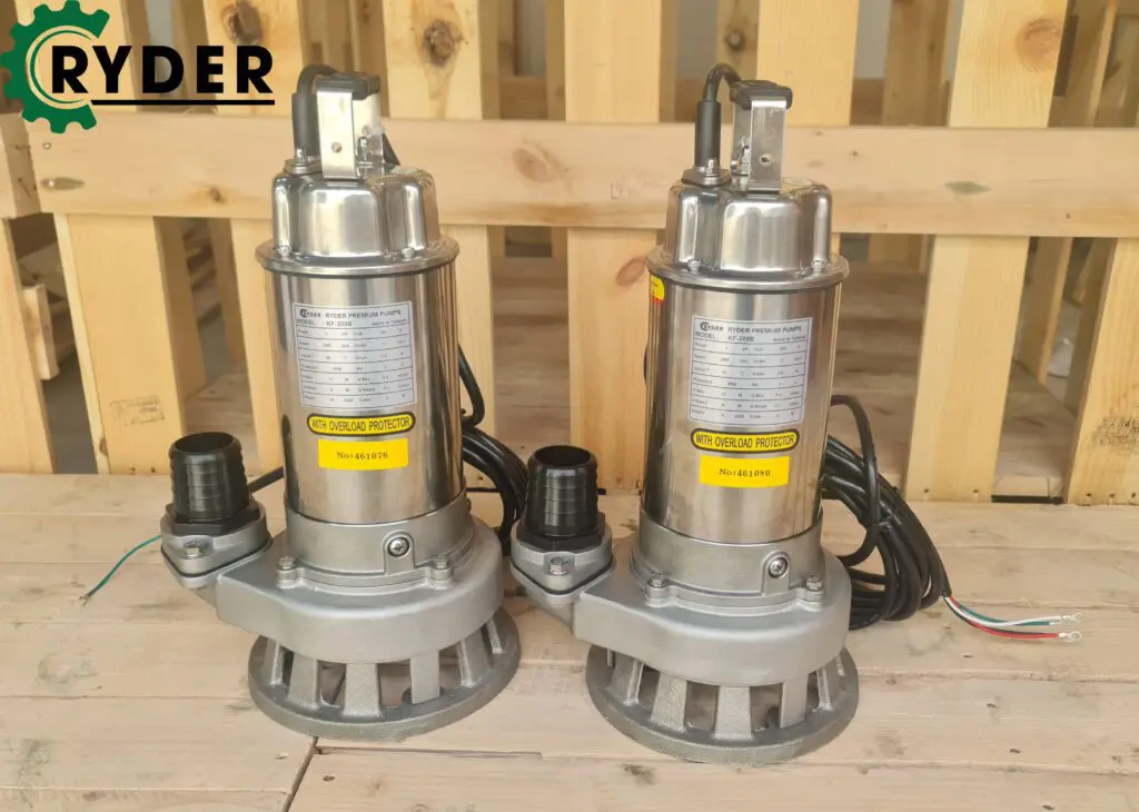 Bơm chìm nước thải Inox Ryder KF-208B