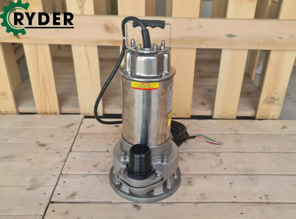 Bơm chìm nước thải Inox Ryder KF-315 2HP