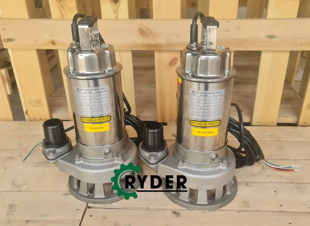 Bơm chìm nước thải Inox Ryder KF-322A