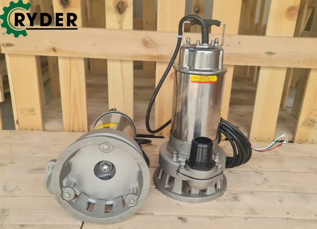 Bơm chìm nước thải Inox Ryder KF-355 7.5HP