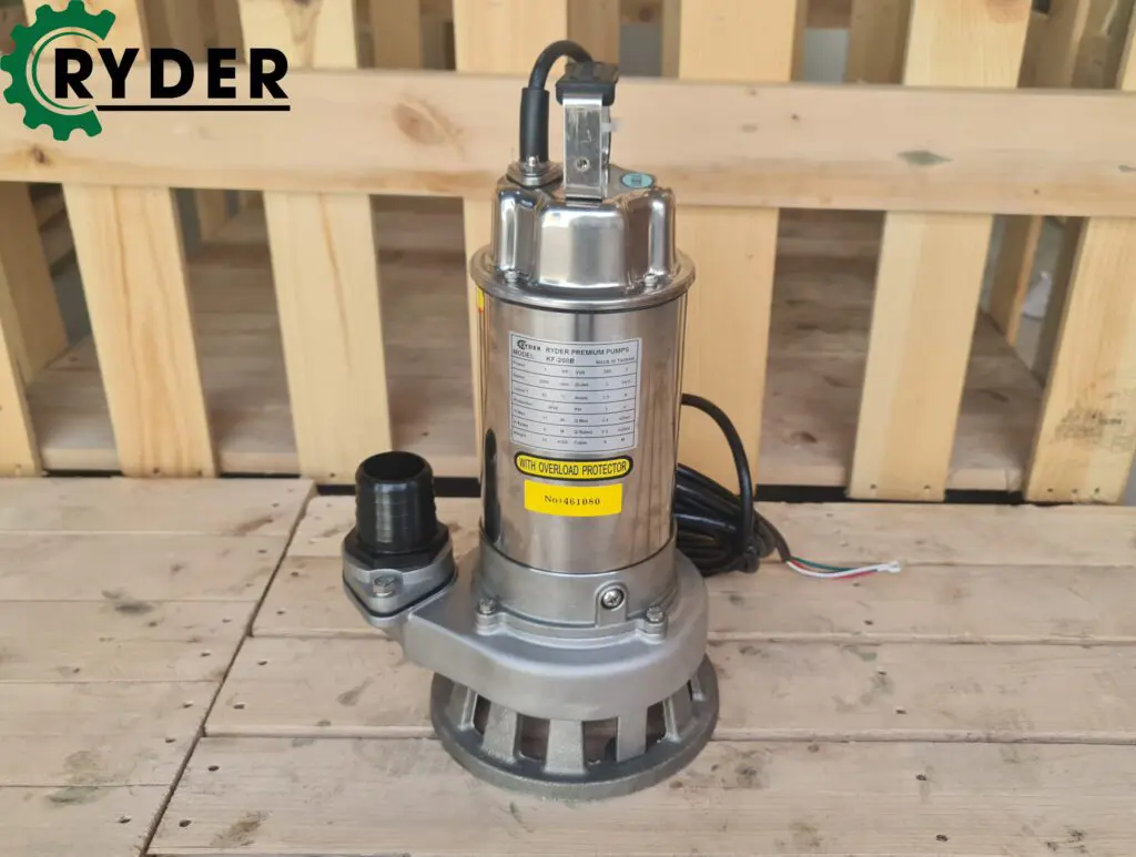 Bơm chìm nước thải Inox Ryder KF-355