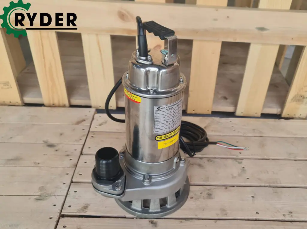 Bơm chìm nước thải Inox Ryder KF-4110