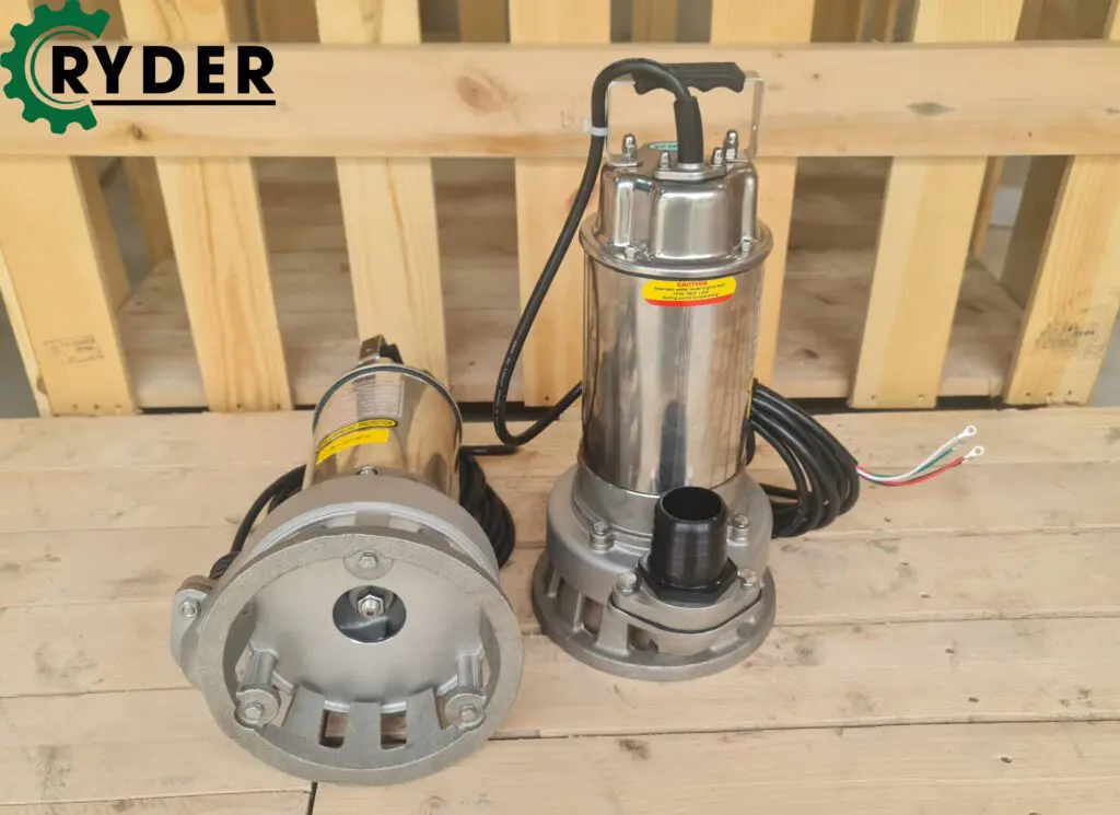 Bơm chìm nước thải Inox Ryder KF-437A 5HP