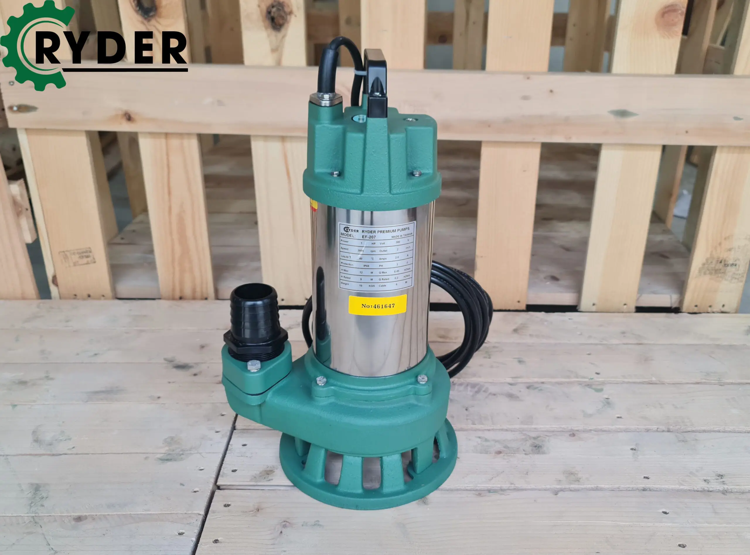 Bơm chìm nước thải Ryder BF-322B