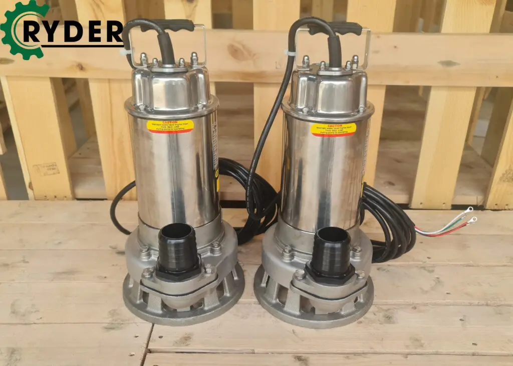 Máy bơm chìm Inox 316 Ryder Đài Loan