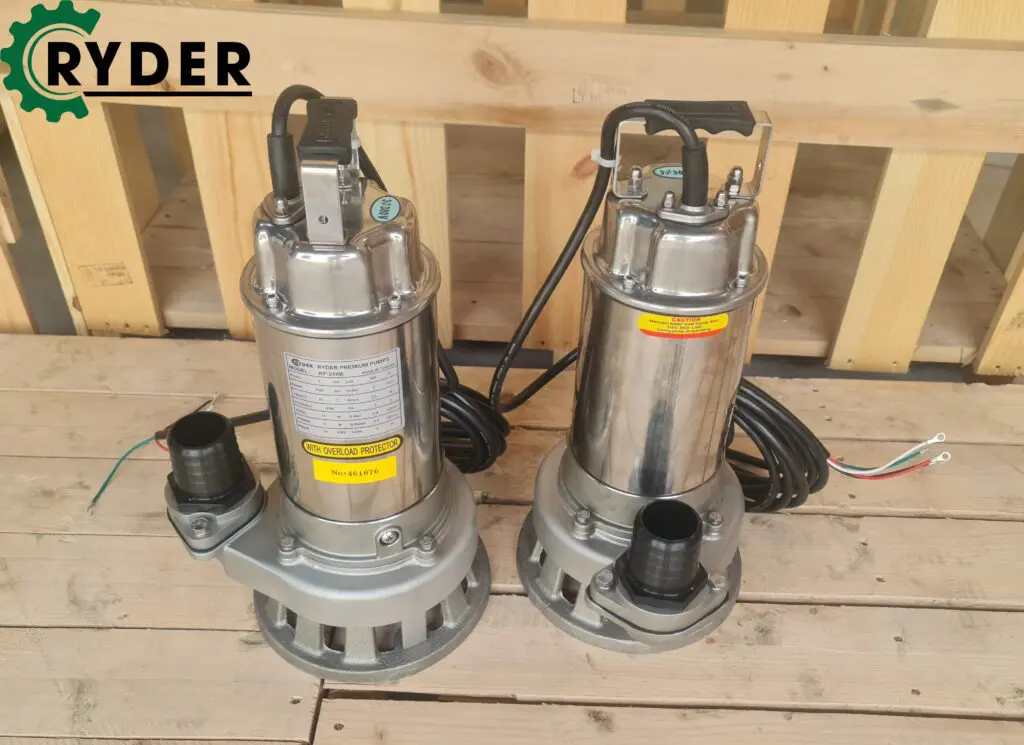 Máy bơm chìm Inox 316 Ryder Đài Loan