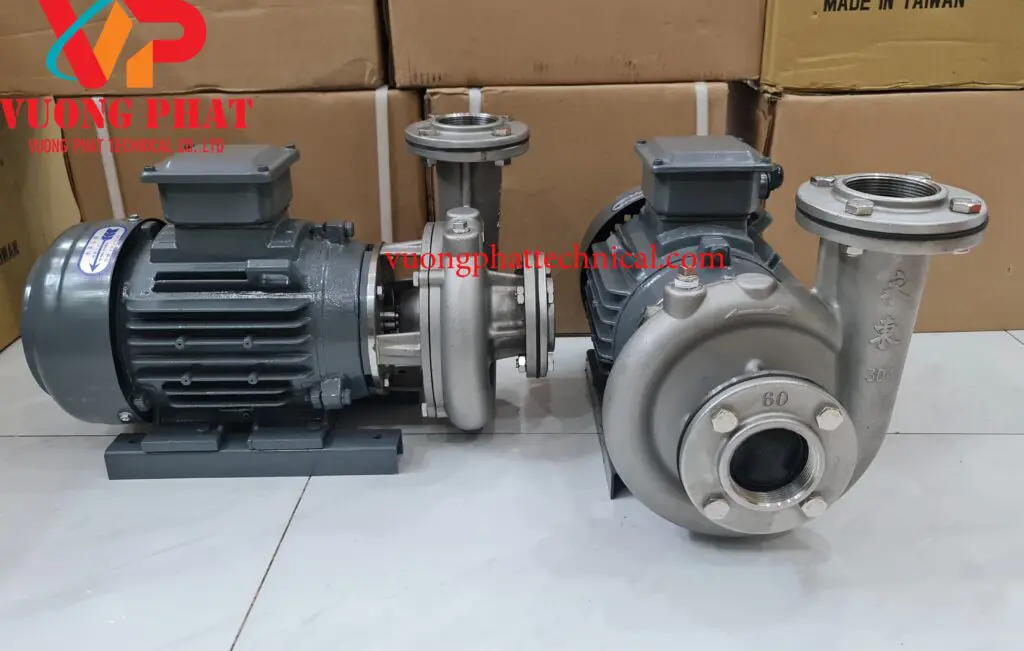 Máy bơm ly tâm Teco inox AESV 3HP