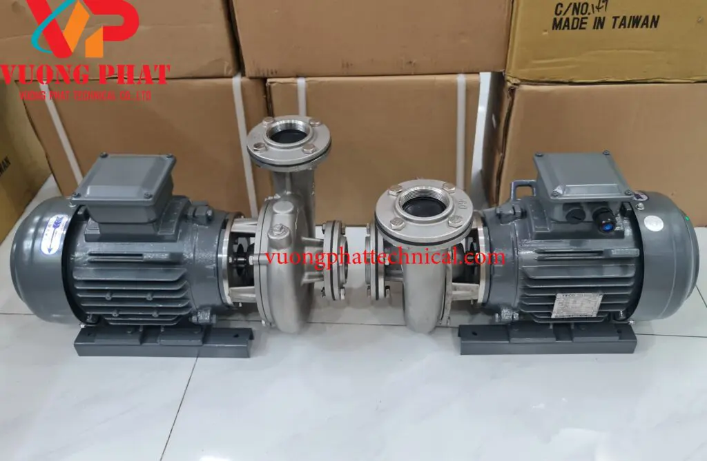 Máy bơm ly tâm inox Teco AESV 10HP