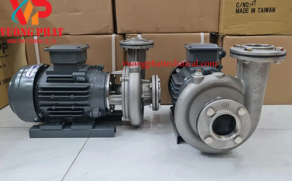 Máy bơm ly tâm inox Teco AESV 10HP