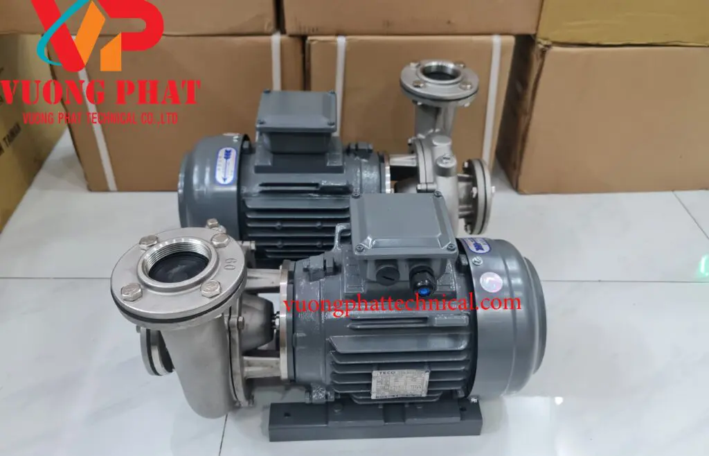 Máy bơm ly tâm inox Teco AESV 15HP