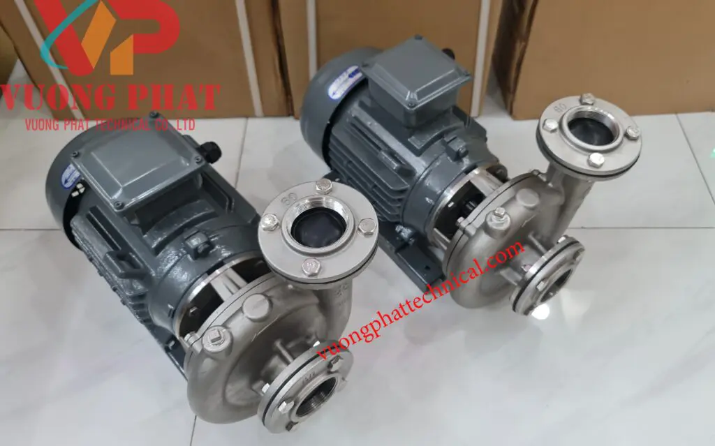 Máy bơm ly tâm inox Teco AESV 15HP