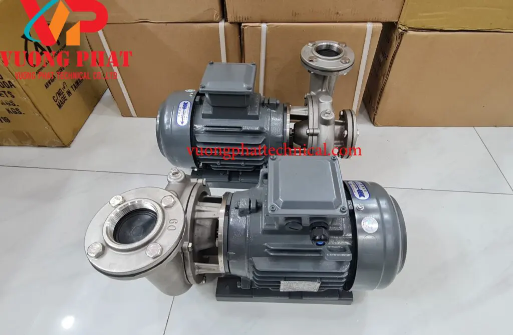 Máy bơm ly tâm inox Teco AESV 5HP