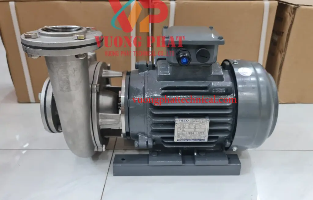 Máy bơm ly tâm inox Teco AESV 5HP