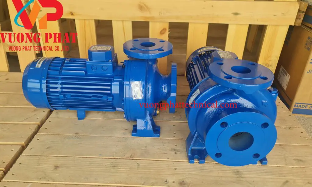 Bơm trục ngang Ebara 3D 40-160/4 5.5HP