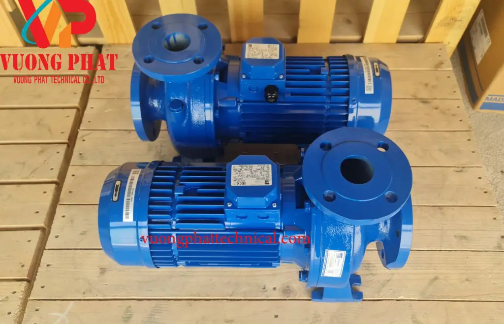 bơm trục ngang Ebara 3D 50-125/3 3HP