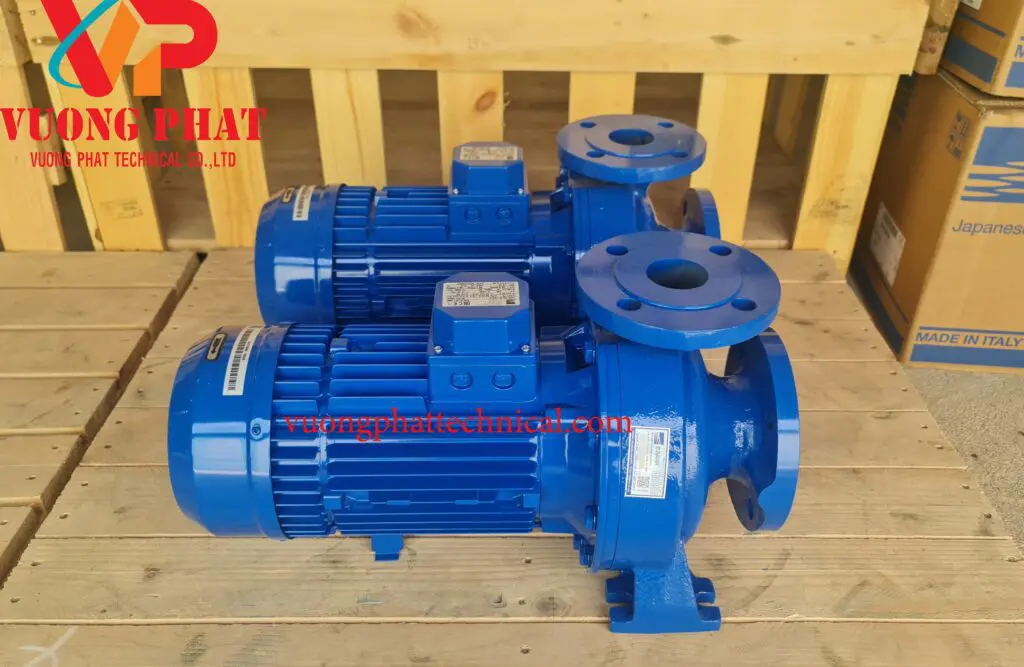 bơm trục ngang Ebara 3D 50-125/4 5.5HP