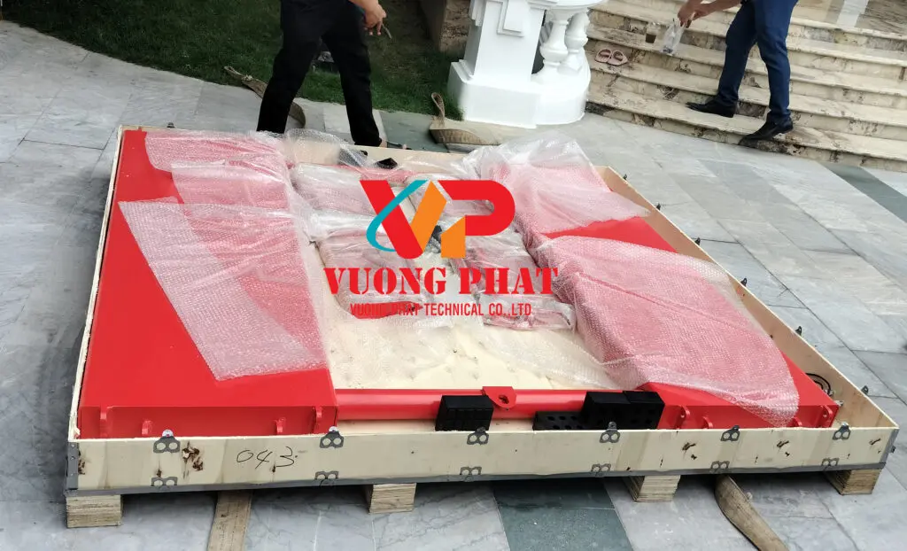 Cầu nâng cắt kéo di động VP 4 tấn