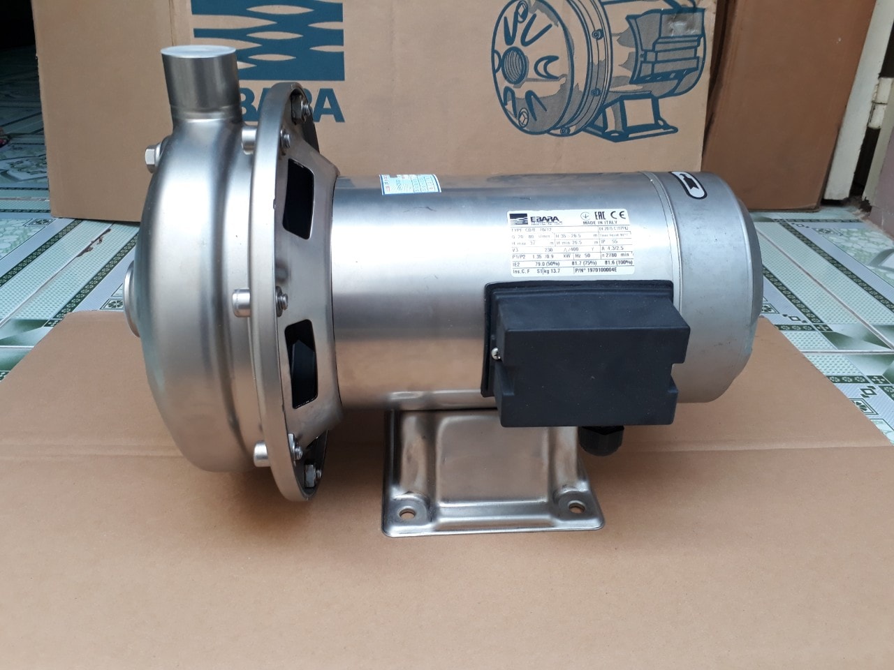 Bơm ly tâm Ebara CDM 90/10 - NHÀ PHÂN PHỐI GIÁ TỐT