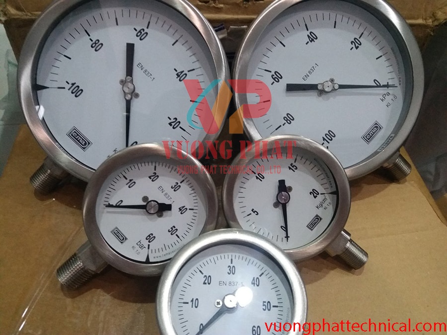 Đồng hồ đo áp suất TEMA