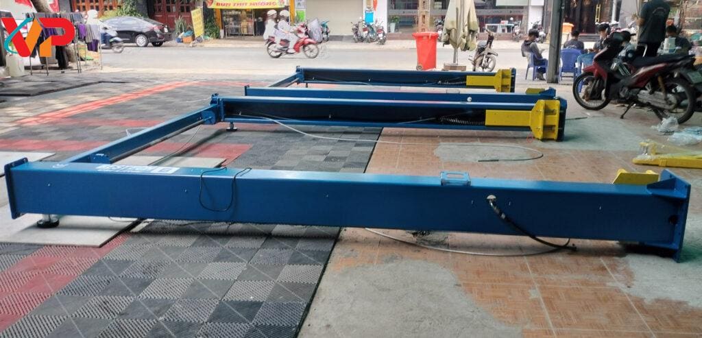 Di dời và  lắp  đặt cầu nâng ô tô