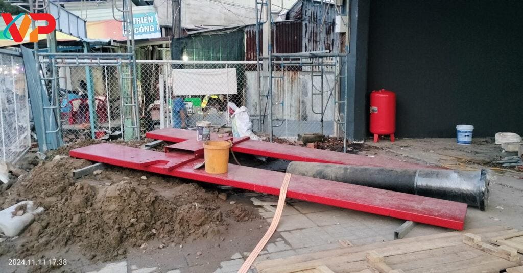 sửa chữa cầu nâng ô tô 1 trụ