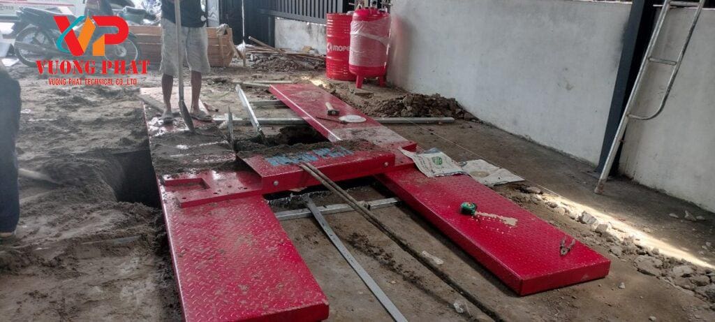 Cầu nâng 1 trụ chữ H