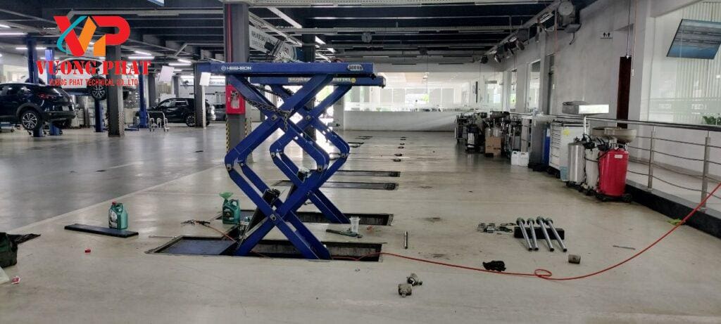 Sửa chữa cầu nâng cắt ckéo