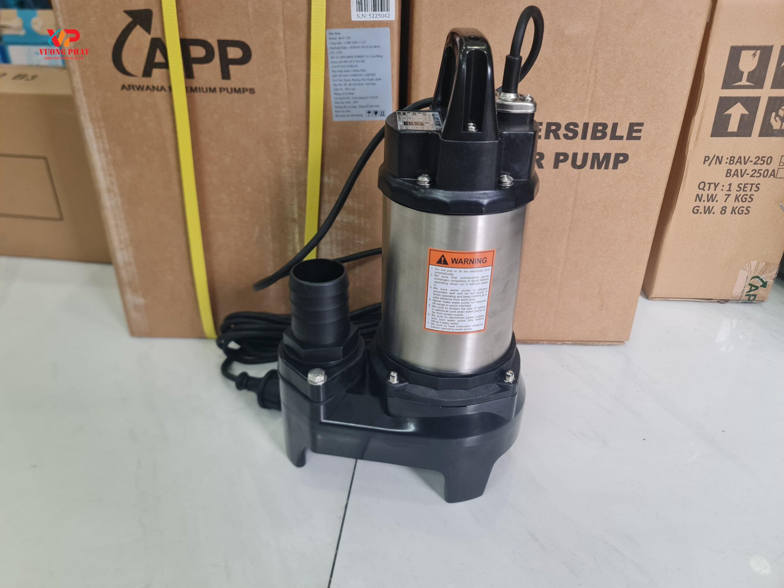 Bơm chìm nước thải VP-1025-50