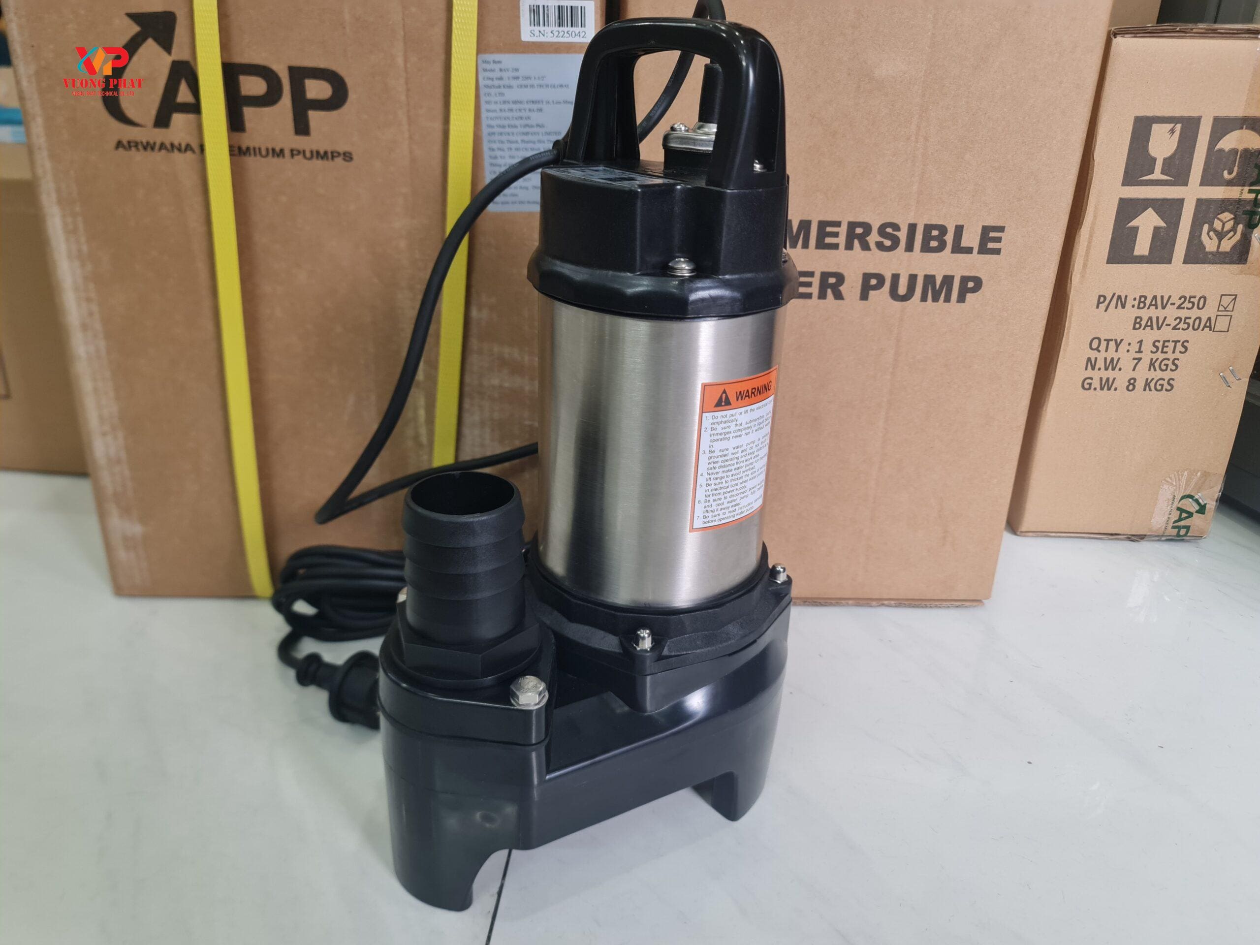Bơm chìm nước thải VP-1025-50