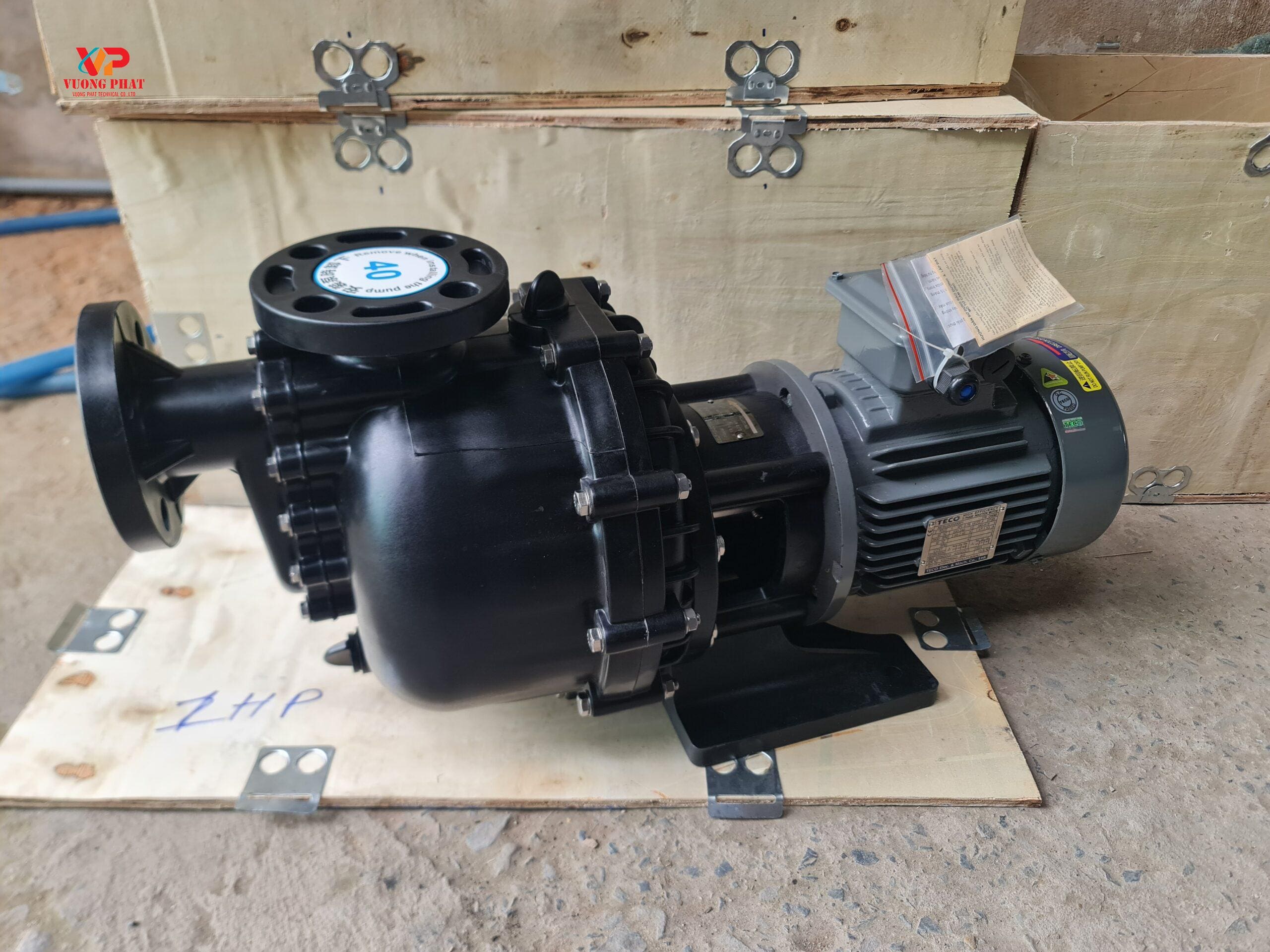 Bơm hóa chất tự mồi Teco