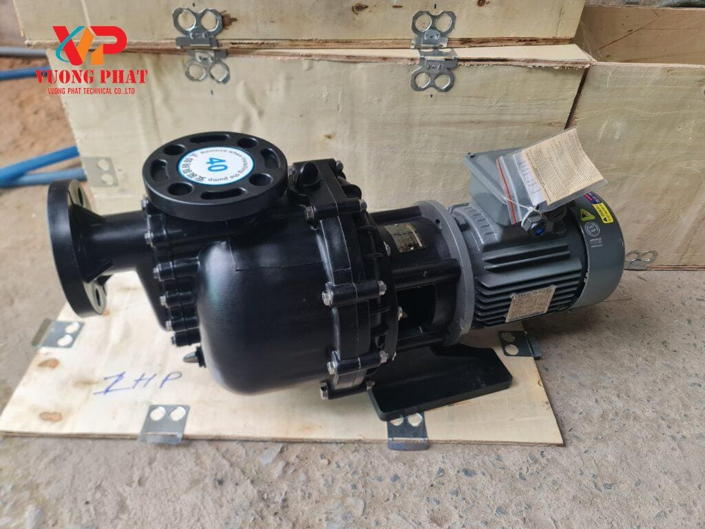 Bơm ly tâm hóa chất dầu nhựa Teco