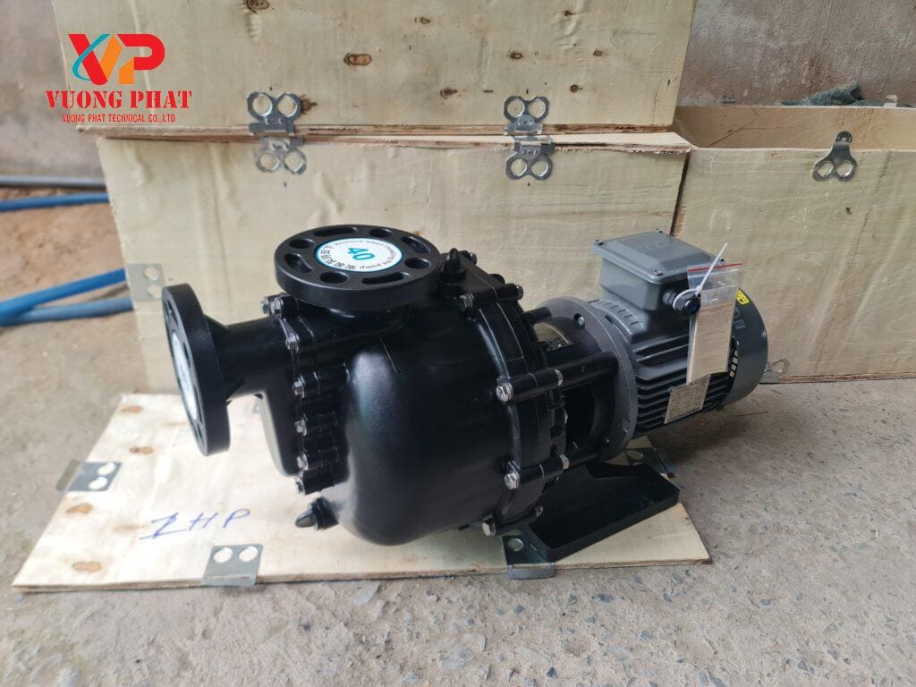 Bơm ly tâm hóa chất dầu nhựa Teco
